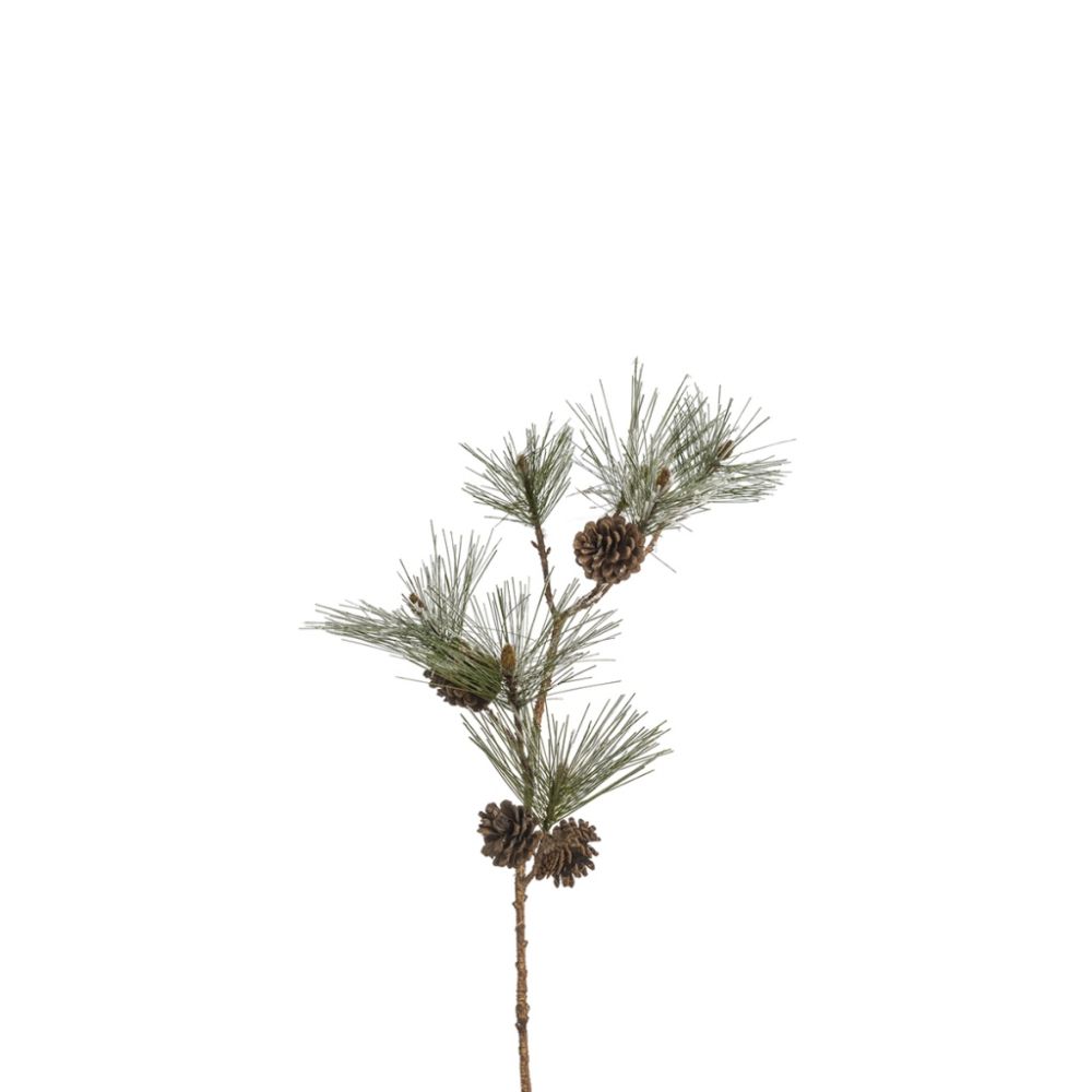 PINE BRANCH W/PINECONES SMALL
